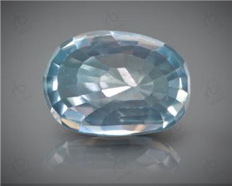 Natural Blue Zircon Certified  4.04CTS-10833